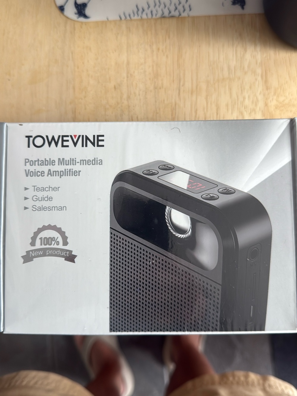 Portable Black Multimedia Voice Amplifier